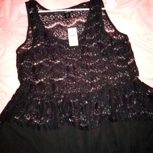 Torrid baby doll top size 1